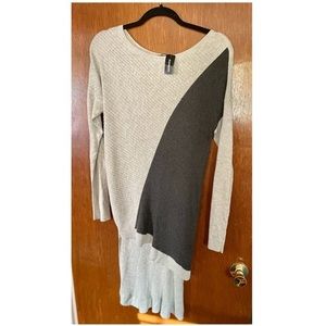 Brand New Express Brand Asymmetrical Sweater. Size L.